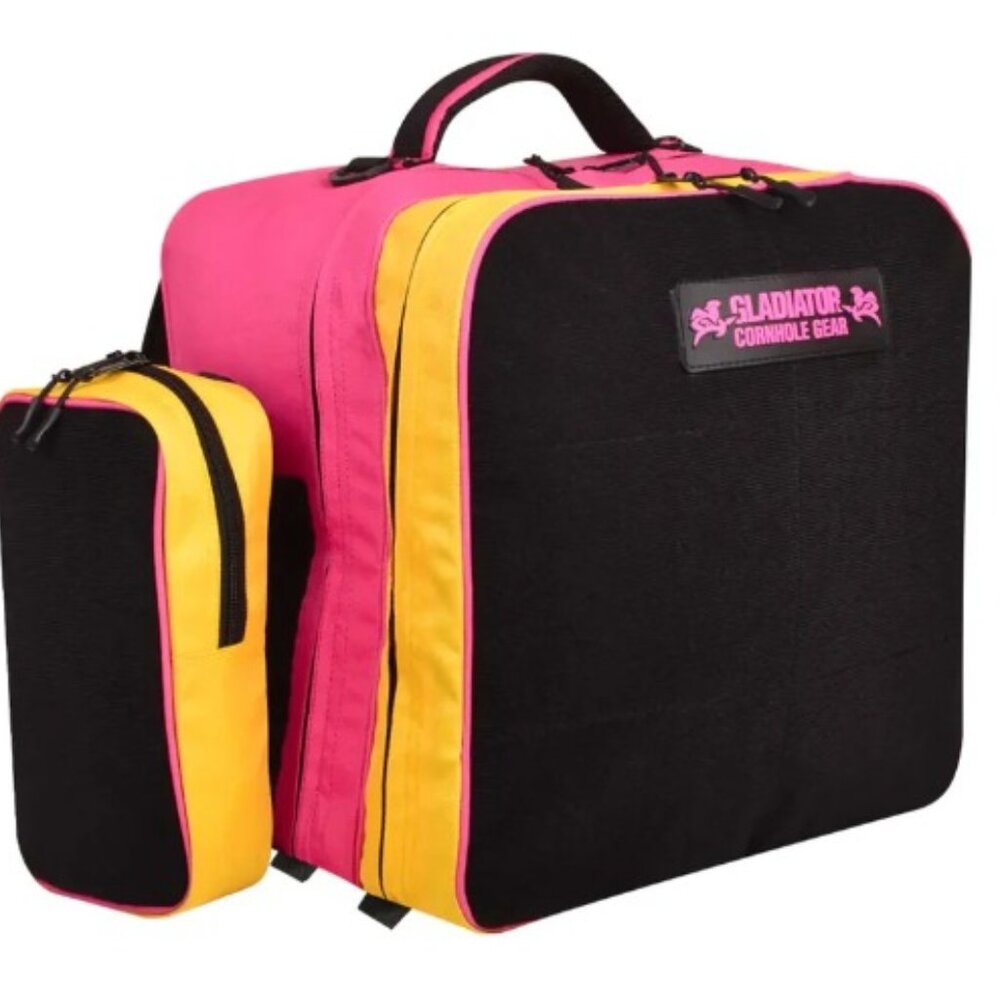 Cornhole Bag Backpack | Gladiator Cornhole Gear Battle Bag 2.0 | Fits 16 Bags